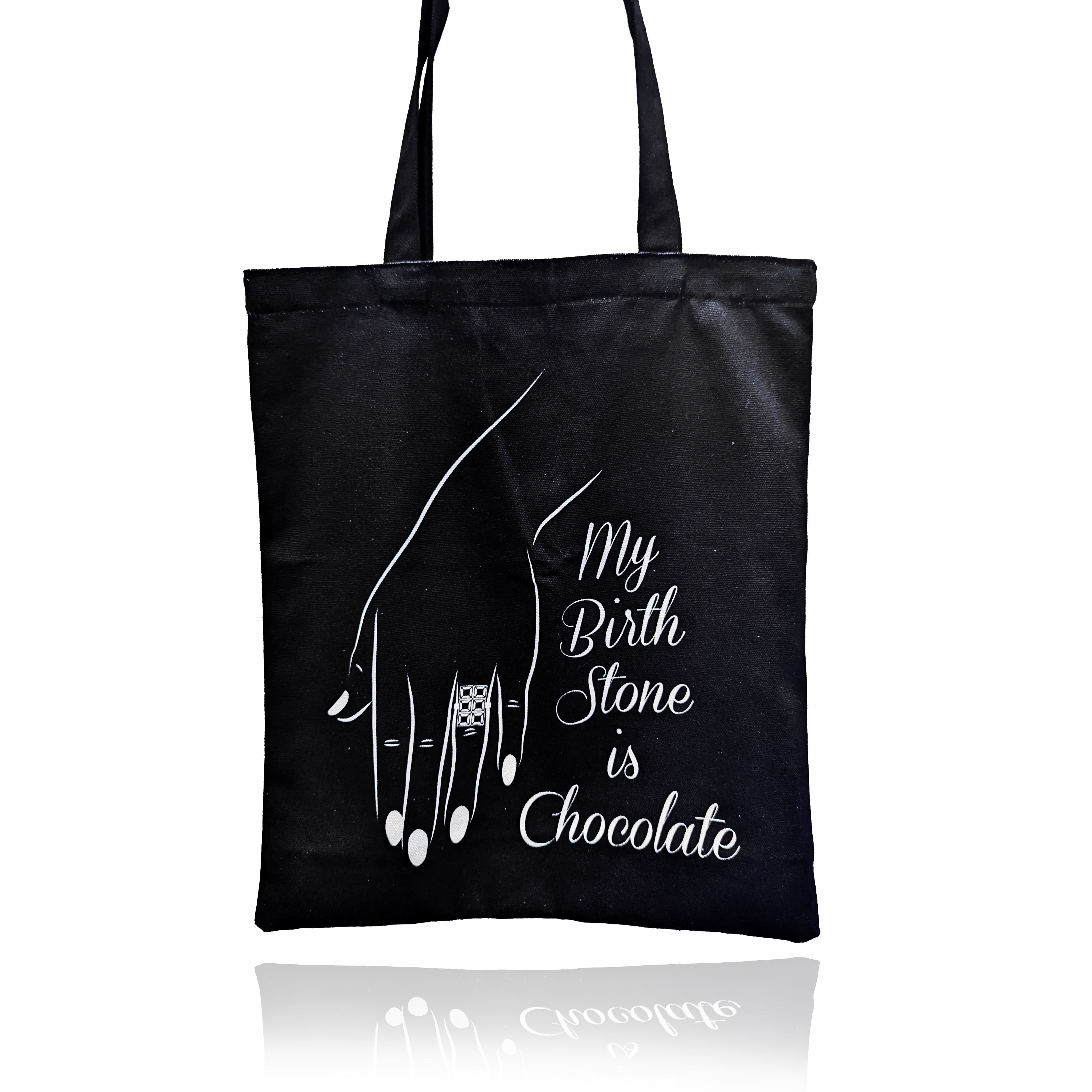 Chocolate Birthstone Tote Bag