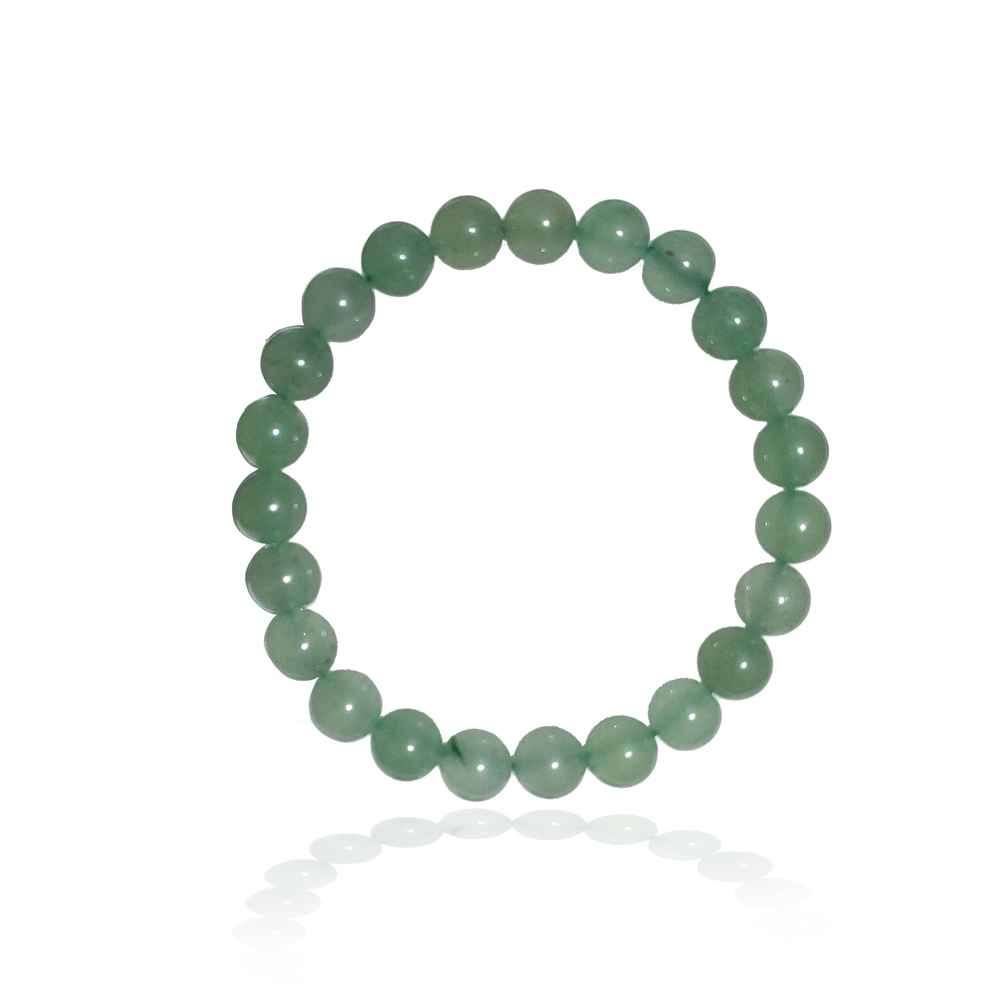 Green Aventurine 6mm, 8mm and 10mm bead Bracelet