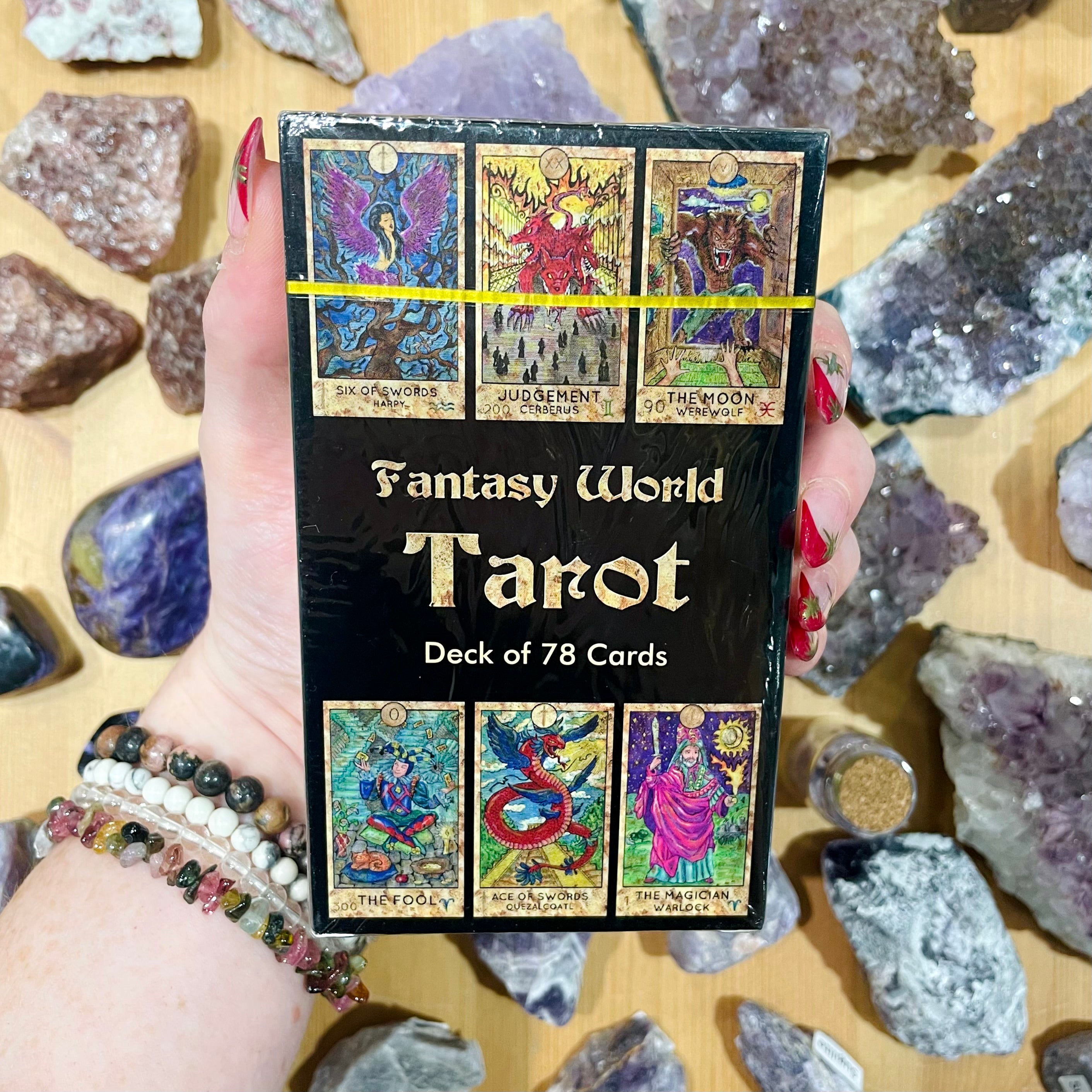 Fantasy world Tarot deck