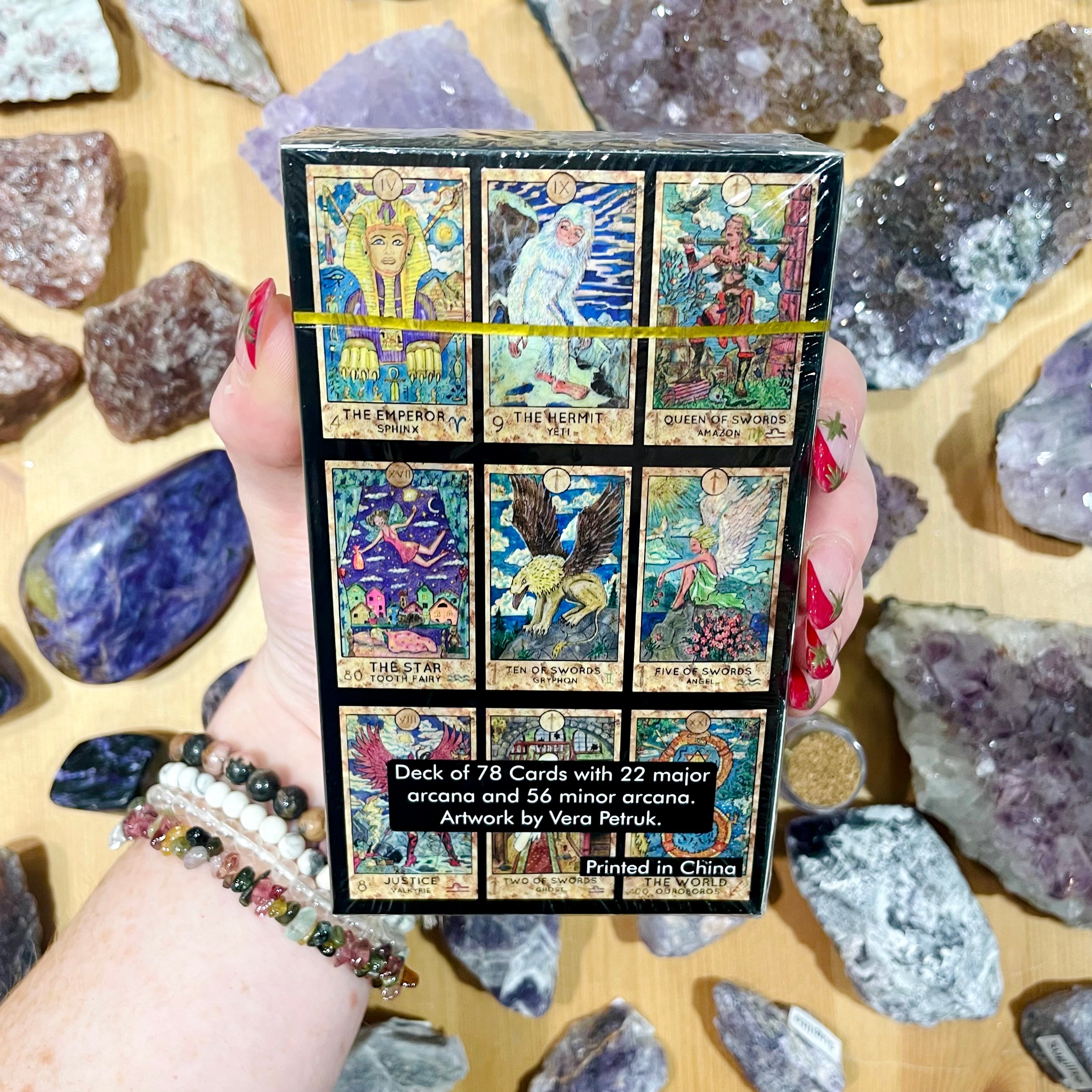 Fantasy world Tarot deck