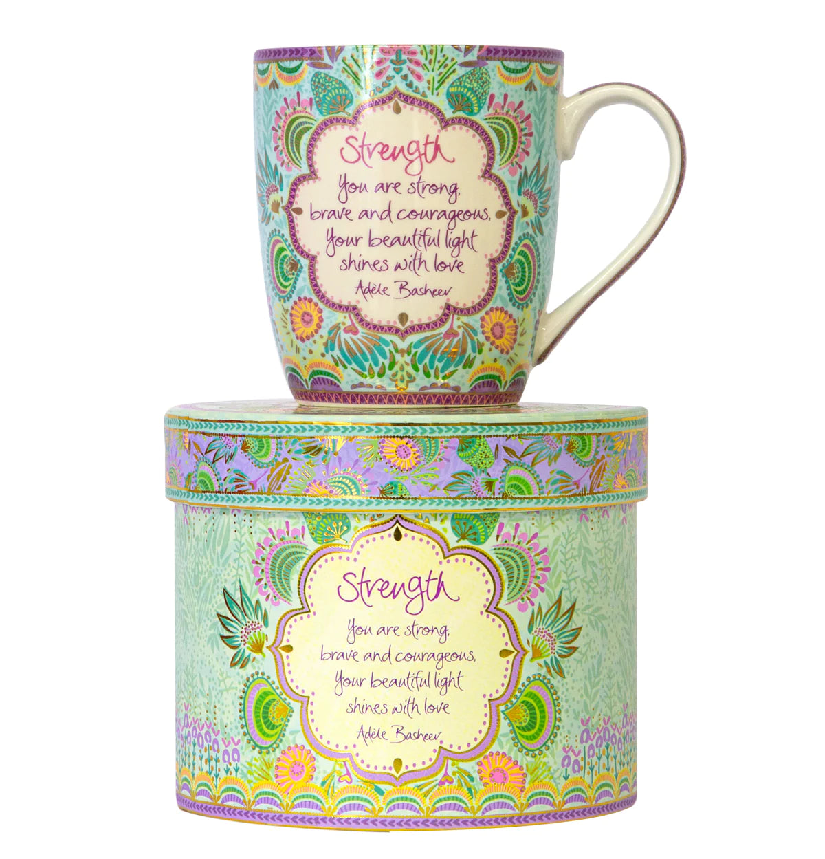 Strength inspiration Intrinsic mug with keepsake gift box