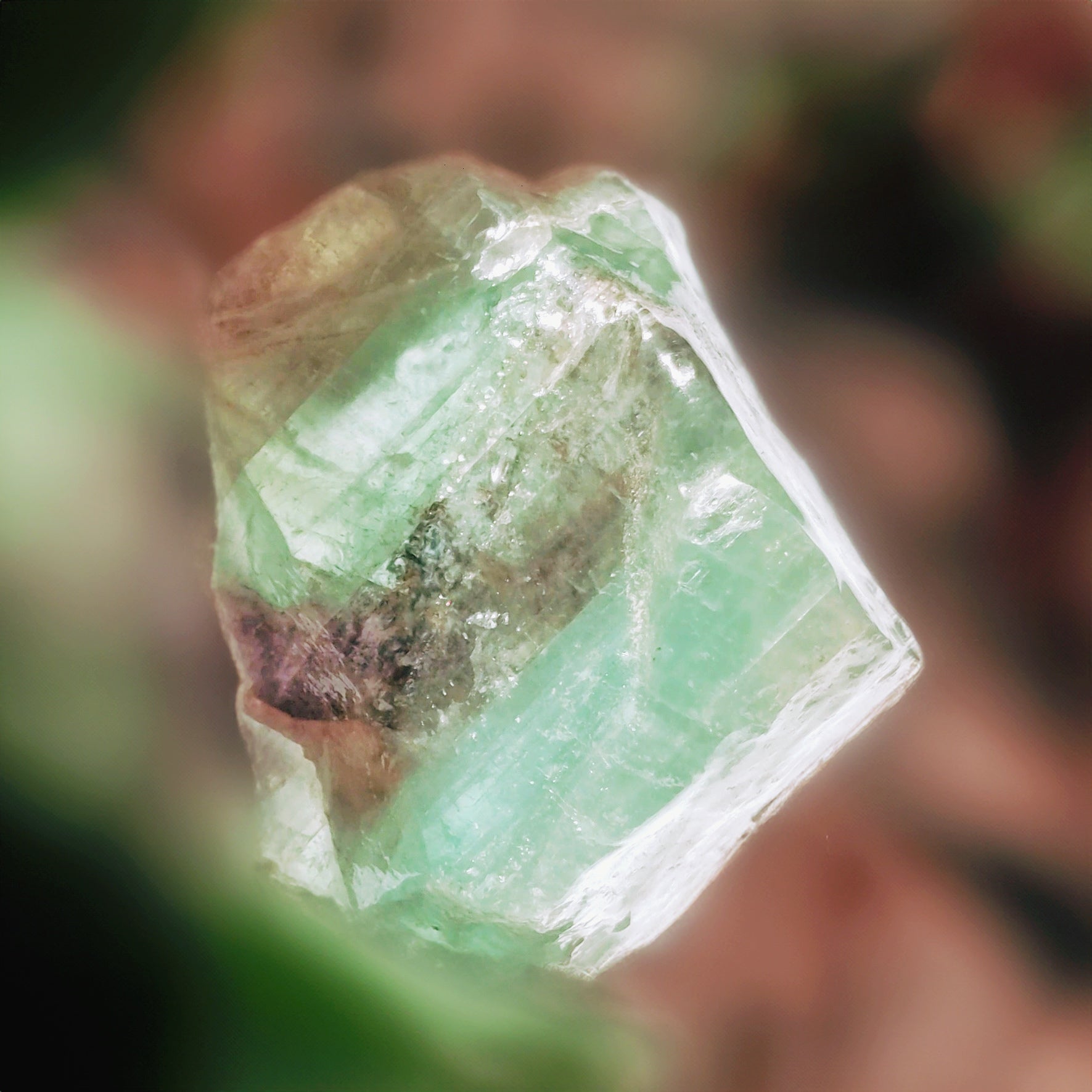 Emerald calcite chunks - various sizes to choose from