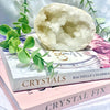 Clear quartz cracked geodes ~ various sizes to choose from