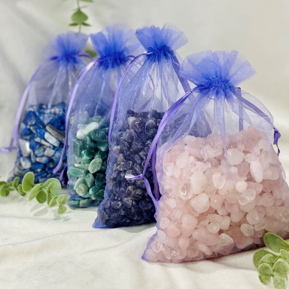 Crystal confetti bulk value packs 250gms, 500gms and 1kg options various crystals